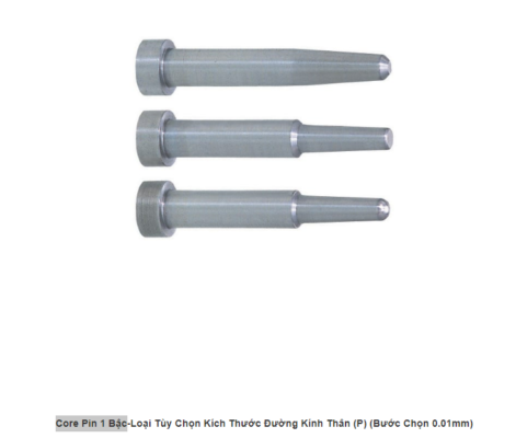 Core Pin 1 Bậc – CÔNG TY TNHH SẢN XUẤT VÀ THƯƠNG MẠI VNSEIKO VIỆT NAM