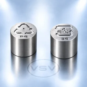 DẤU KÝ HIỆU TÁI CHẾ KHUÔN – RECYCLING SYMBOL MOLD INSERT